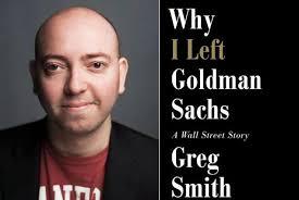 "Why I Left Goldman Sachs", book by Greg Smith